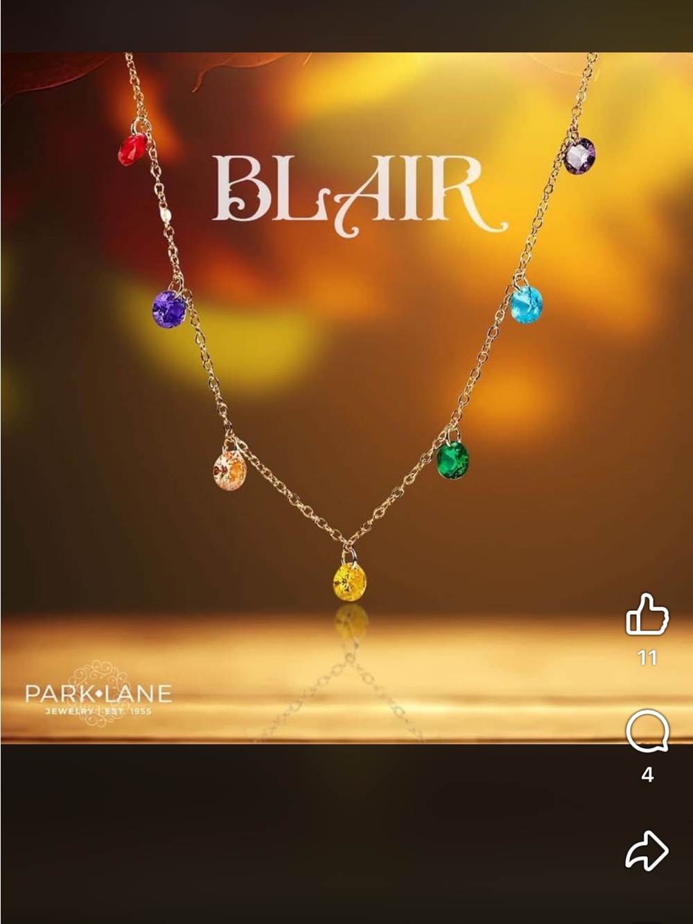 Blair Necklace by Park Lane